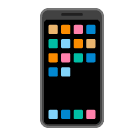 icon Handy mit Apps